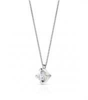 Collier PG Gioielli Femme in Or blanc Diamante 0.2 Ct PLGL020SI - PLGL020SI